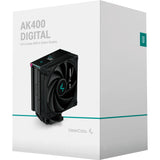 Deepcool ak400 digital rgb cpu-koeler (zwart, 4-pins pwm fan-connector)