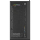 Montech xr midi tower behuizing (zwart | 2x usb-a | 1x usb-c | rgb | tempered glass)