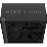 Nzxt c1200 gold atx 3.1 modulaire 1200 watt voeding (zwart, 1x 12v-2x6, 3x pcie)