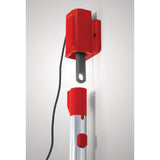 Wolf-garten qc 25 em e-multi-star wandlaadstation oplaadstation (rood)