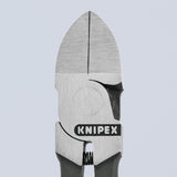 Knipex 72 01 160 zijsnijtang voor kunststof + veer 160mm