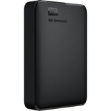 Wd elements portable 4 tb externe harde schijf (zwart, bu6y0040bbk-wesn, micro-usb-b 3.2 (5 gbit s))