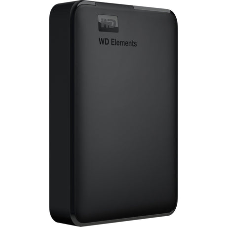 Wd elements portable 4 tb externe harde schijf (zwart, bu6y0040bbk-wesn, micro-usb-b 3.2 (5 gbit s))