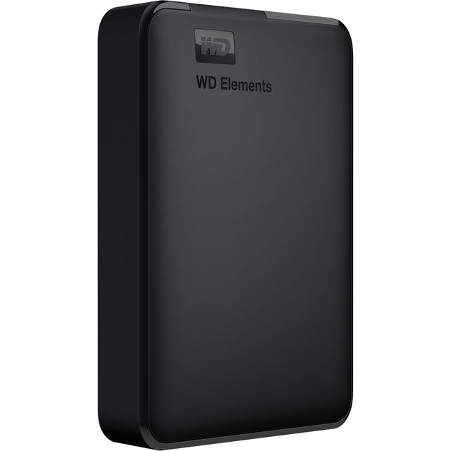 Wd elements portable 4 tb externe harde schijf (zwart, bu6y0040bbk-wesn, micro-usb-b 3.2 (5 gbit s))