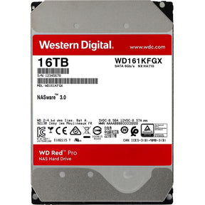 Wd red pro 16 tb harde schijf (161kfgx, sata 600, 24 7, af)