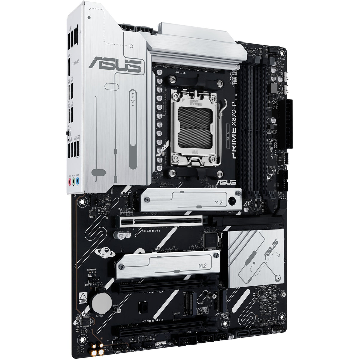 Asus prime x870-p socket am5 moederbord (2,5gb-lan, sound, atx)