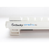 Ducky one 2 pro mini white classic rgb mechanisch gaming toetsenbord (wit, us lay-out (qwerty), cherry mx red, 60%, rgb led, double-shot pbt, quack mechanics)
