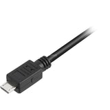 Sharkoon usb-a 2.0 > micro usb-b kabel (zwart, 2 meter)
