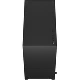 Fractal design pop mini silent black solid midi tower behuizing (zwart | 2x usb-a)