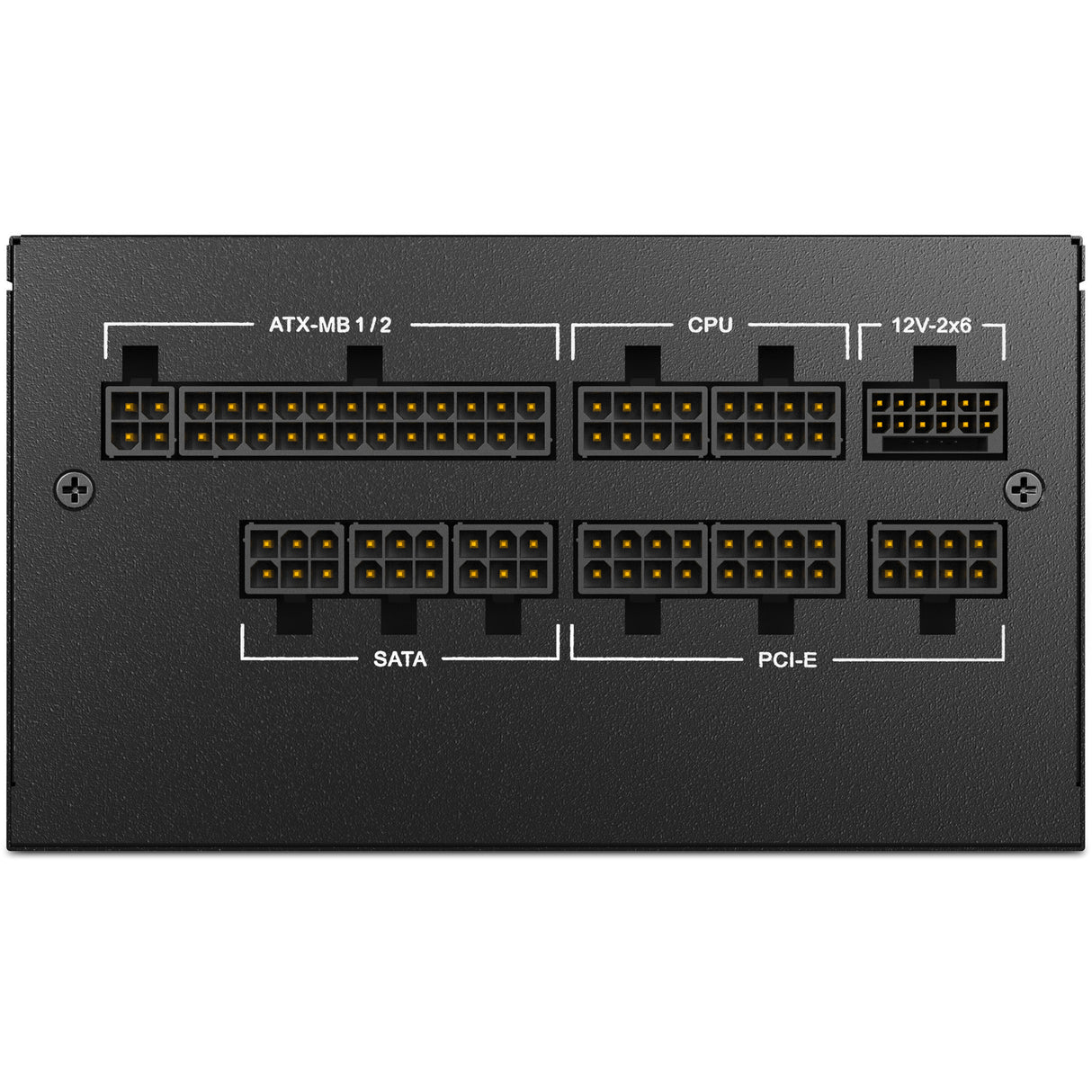 Sharkoon rebel p20 gen2 modulaire 750 watt voeding (zwart, 1x 12v-2x6, 3x pcie)