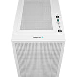 Deepcool ch360 digital mini tower behuizing (wit | 1x usb-a | 1x usb-c | rgb | tempered glass)
