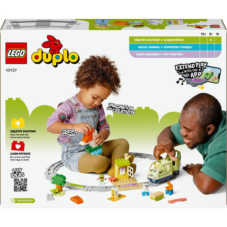 Lego duplo stad - interactieve avonturentrein constructiespeelgoed (10427)