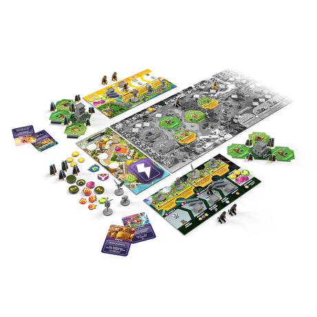 Asmodee clash of clans: the epic raid - clan wars expansion bordspel (engels, 2 - 6 spelers, 45 - 90 minuten, vanaf 12 jaar, uitbreiding)