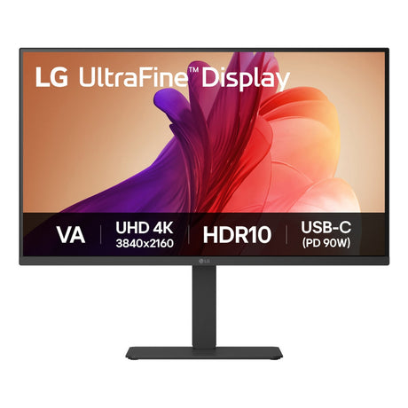 Lg 4k uhd ultrafine va monitor (32u720a-b) 32 (zwart, 1x displayport, 2x hdmi, 1x usb-c, 2x usb-a)