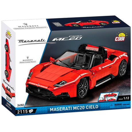 Cobi maserati mc20 cielo constructiespeelgoed (schaal 1:12)