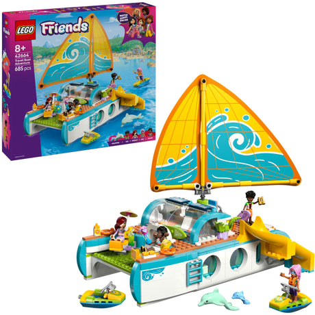 Lego friends avontuurlijke bootreis boot speelgoed voor kinderen - 42664