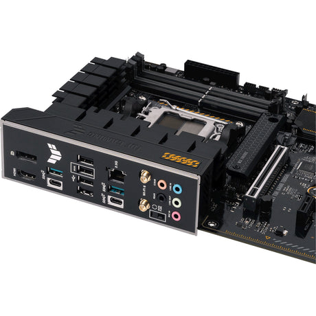Asus tuf gaming b650-plus wifi socket am5 moederbord (zwart lichtoranje, raid, 2.5gb-lan, wi-fi 6, bt 5.2, sound, atx)