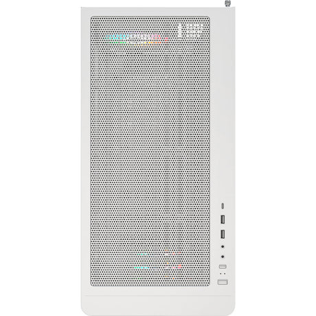 Montech xr wood midi tower behuizing (wit | 1x usb-a | 1x usb-c | rgb | window)