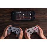 8bitdo pro 3 bluetooth gamepad (paars wit, switch 1 2, pc, android, 2.4 ghz bluetooth usb)