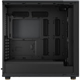 Fractal design north xl midi tower behuizing (zwart houtkleur | 2x usb-a | 1x usb-c)