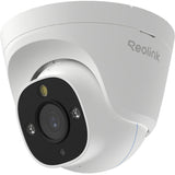 Reolink rp-pct8m, slimme 4k 8mp poe-beveiligingscamera met ir- kleurennachtzicht (wit)