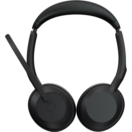 Jabra evolve2 55 - link390c ms stereo met oplaadhouder on-ear headset (zwart, stereo, microsoft teams, usb-c, link380c)
