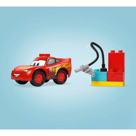 Lego duplo disney en pixar cars mcqueens bezoek aan docs garage - 10456