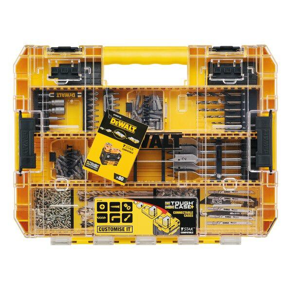 Dewalt een set boormachines en -bits 80cz.