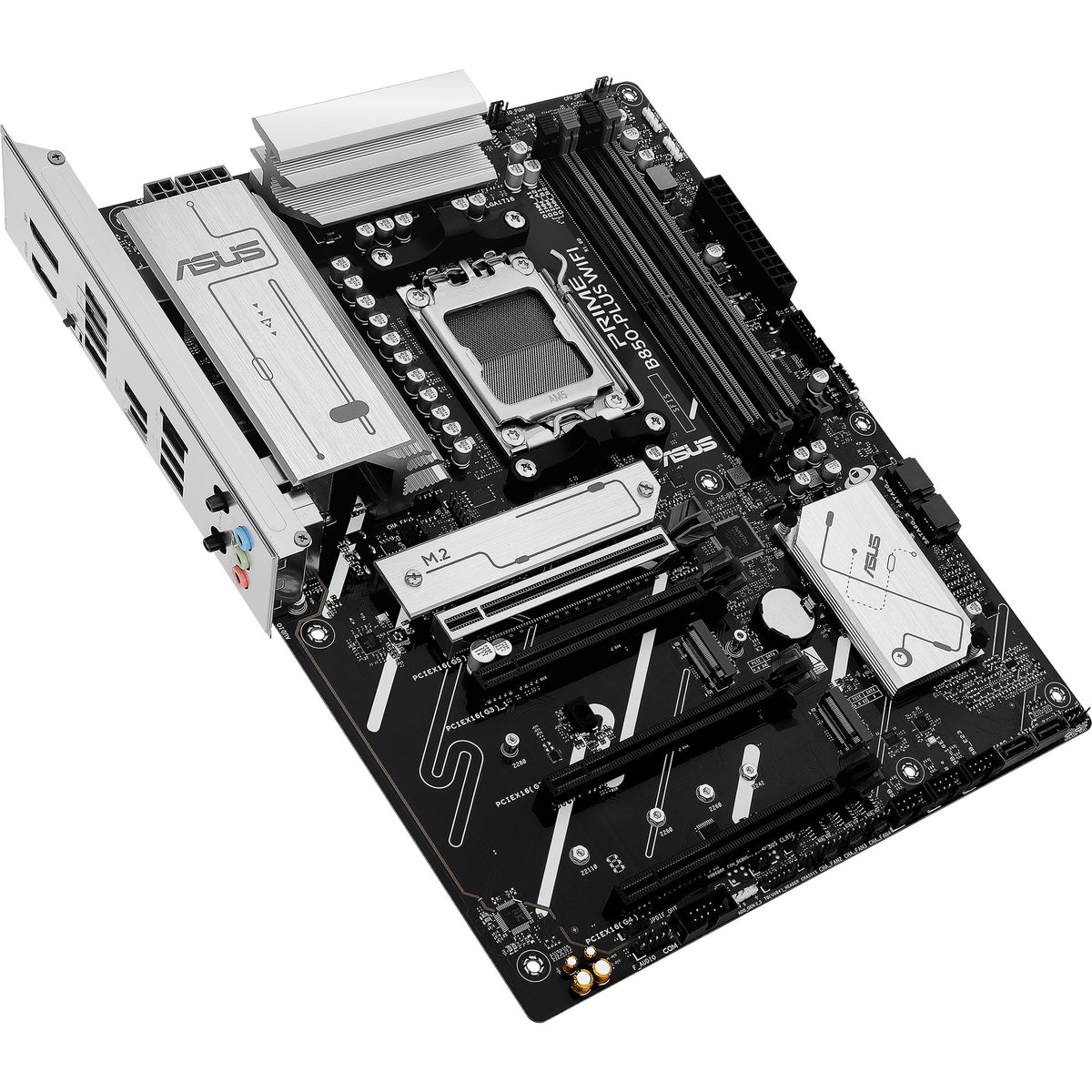 Asus prime b850-plus wifi socket am5 moederbord (raid, 2.5gb-lan, wi-fi 6e, bt, sound, atx)