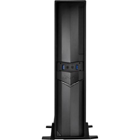 Silverstone sst-rvz02b-w window-kit desktop behuizing (zwart | 2x usb-a | window)