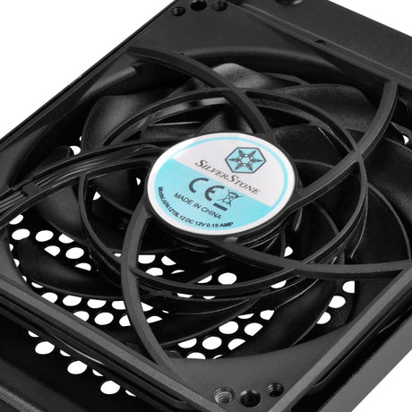 Silverstone sst-ml09b htpc behuizing (zwart | 2x usb-a)