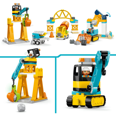 Lego duplo town 10476 - bouwplaats - meisjes en jongens - multicolor