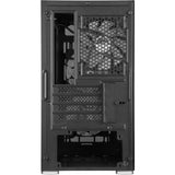 Silverstone sst-fah1mb-pro midi tower behuizing (zwart | 3x usb-a | rgb | tempered glass)