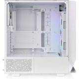 Thermaltake ceres 350 mx - snow midi tower behuizing (wit | 2x usb-a | 1x usb-c | rgb | tempered glass)