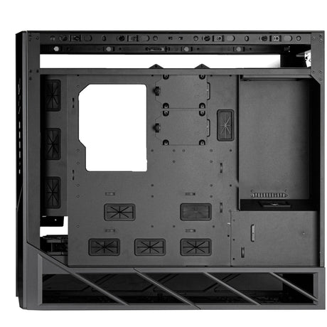 Silverstone alta f2 big tower behuizing (zwart | 4x usb-a | 1x usb-c | tempered glass)