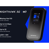 Netgear nighthawk 5g m7 wifi 7 wlan lte router (zwart)