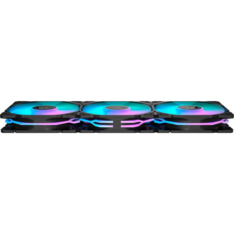 Asus tuf gaming tr120 argb case fans (zwart, 3 stuks, 120 x 120 x 25 mm)