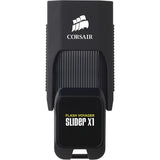 Corsair flash voyager slider x1 usb 3.0 128 gb usb-stick (zwart, cmfsl3x1-128gb)