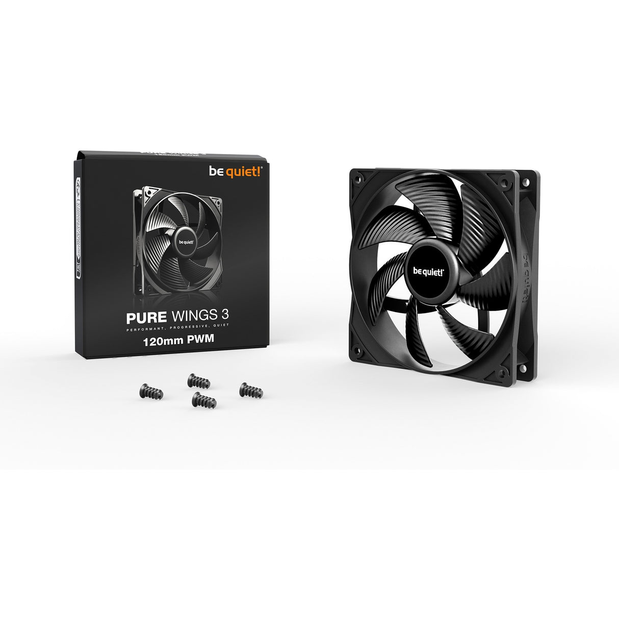 Be quiet! pure wings 3 | 120mm pwm case fan