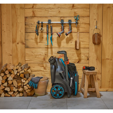 Gardena grasmaaier powermax duo 46 36v p4a set 4.1
