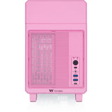 Thermaltake tr100 bubble pink mini tower behuizing (pink | 2x usb-a | 1x usb-c)