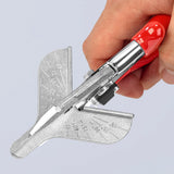 Knipex 94 35 215 versteksnijder voor kunststof- en rubberprofielen