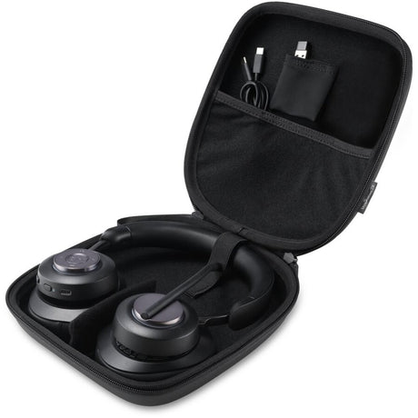 Kensington h3000 bluetooth over-ear headset (zwart, bluetooth 5.2)