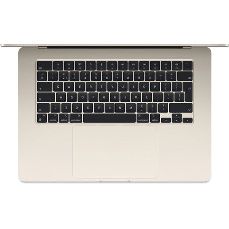 Apple macbook air 15 (mqkv3n a) refurbished laptop (sterrenlicht | m2 | 10-core gpu | 8 gb | 512 gb ssd)