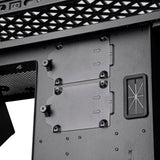Silverstone alta f2 big tower behuizing (zwart | 4x usb-a | 1x usb-c | tempered glass)