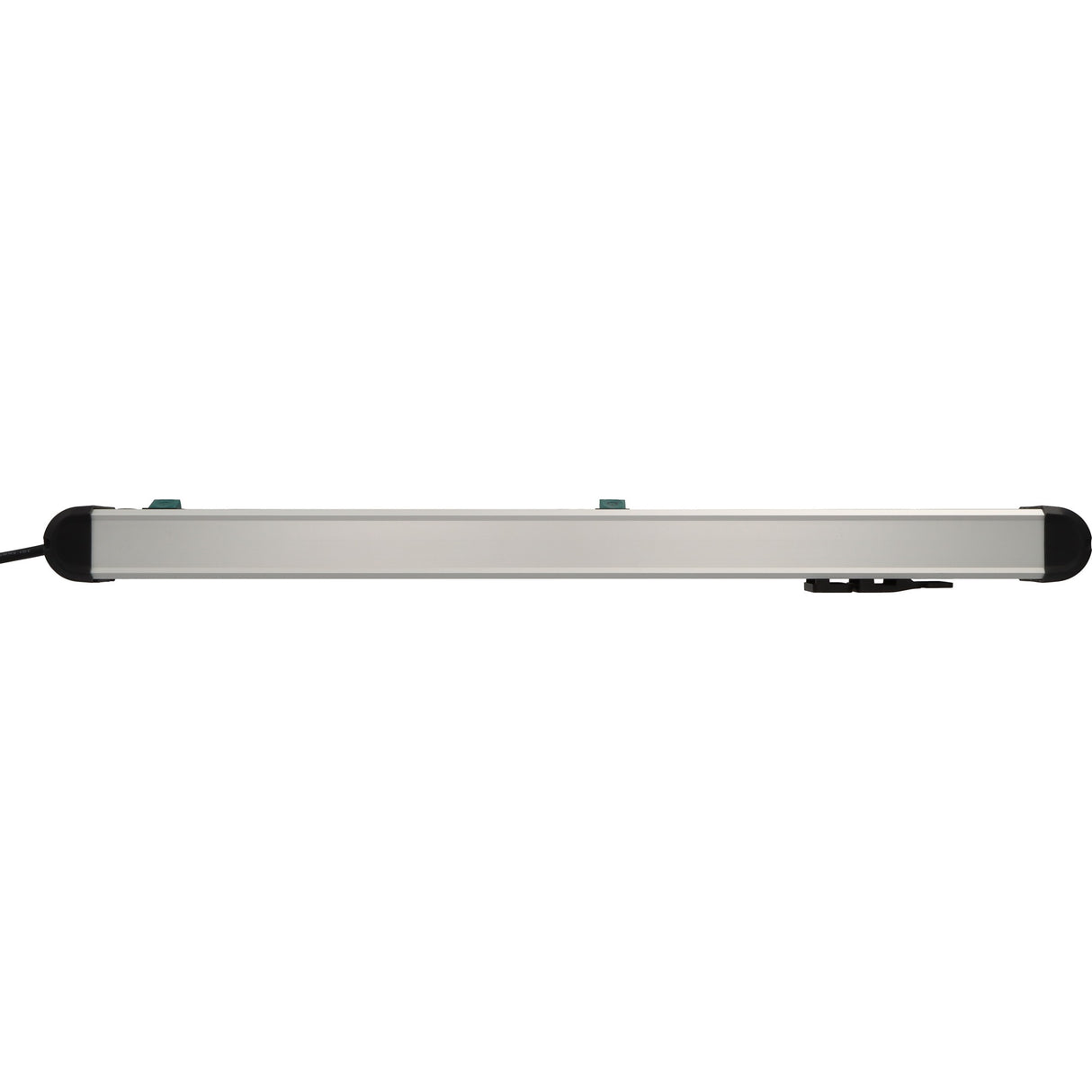 Brennenstuhl premium-alu-line stekkerdoos 12-voudig 3 m h05vv-f 3g1,5 2x 6-voudig schakelbare contactdozen