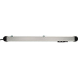 Brennenstuhl premium-alu-line stekkerdoos 12-voudig 3 m h05vv-f 3g1,5 2x 6-voudig schakelbare contactdozen