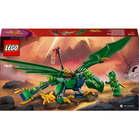 Lego ninjago - lloyds groene bosdraak constructiespeelgoed (71829)