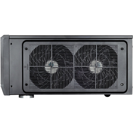 Silverstone sst-gd10b htpc behuizing (zwart | 2x usb-a)