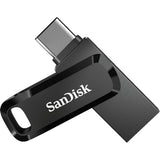 Sandisk ultra dual drive go 32 gb usb-stick (zwart, usb-a 3.2 (5 gbit s), usb-c 3.2 (5 gbit s))